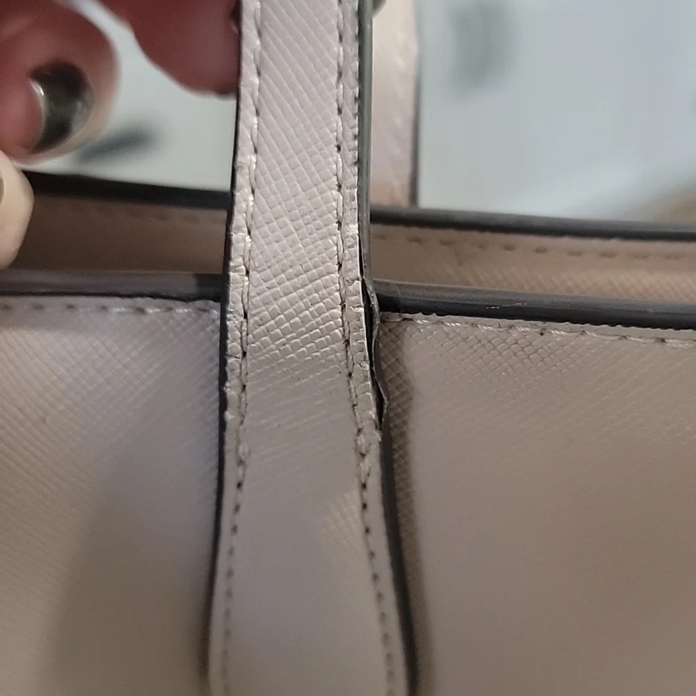 kate spade Pale Pink Saffiano Leather Tote